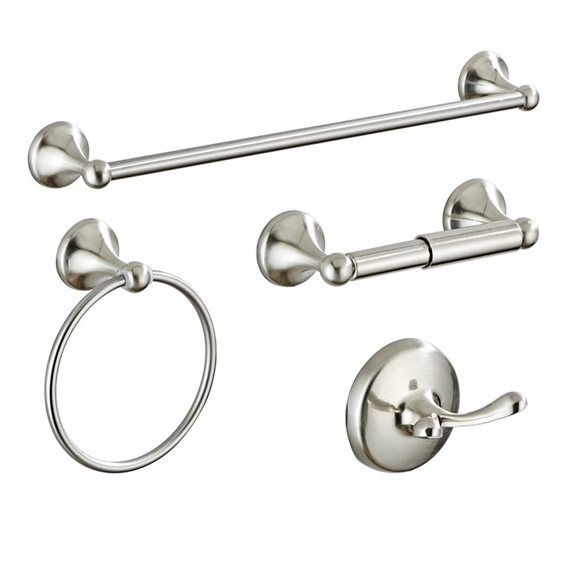 Avtoit | Metal Bathroom Set Traditional Style Nickel Bathroom Accessories Set