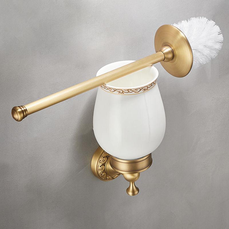 Avtoit | Modern Bathroom Accessory Set Paper Holder Bathroom Shelf Gold Bathroom Fittings Set