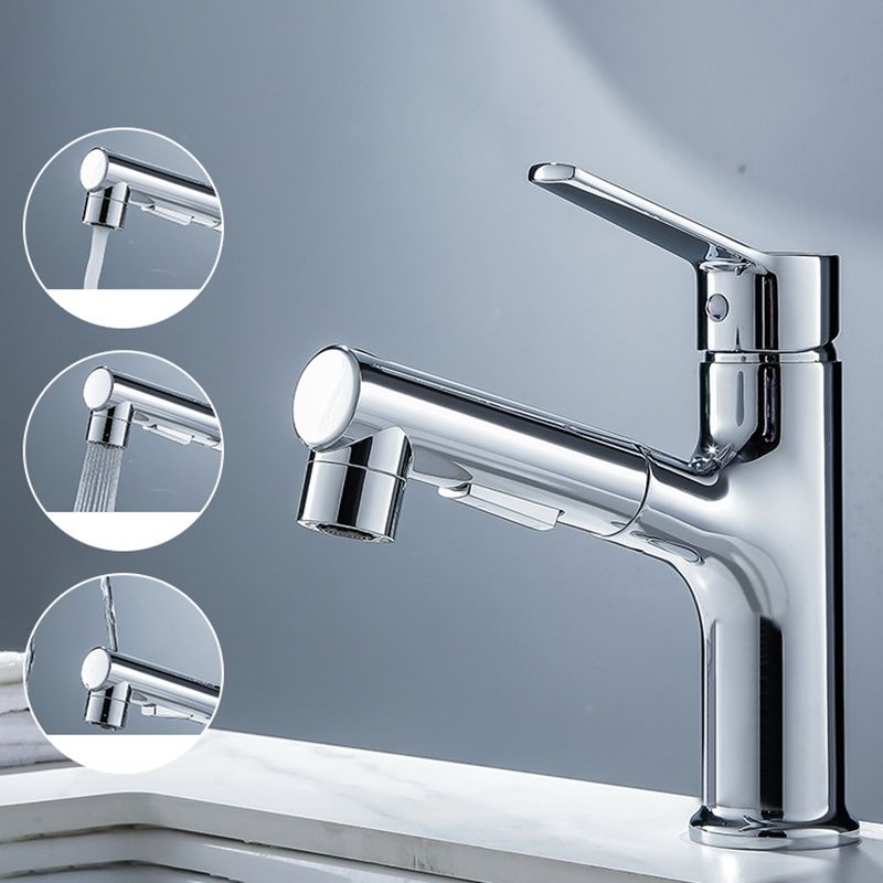 Avtoit | Modern Basin Faucet Solid Copper Centered Sink Faucet for Bathroom