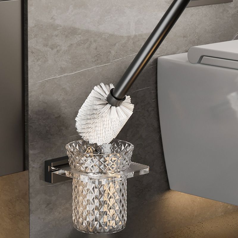 Avtoit | Black Bathroom Set Metallic & Acrylic Bathroom Accessories Set made of Stainless Steel Aluminium