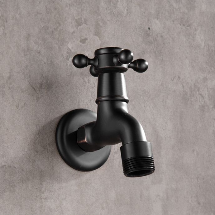 Avtoit | Wide Bathroom Sink Faucet Wall-Mounted Cross Handle Faucet