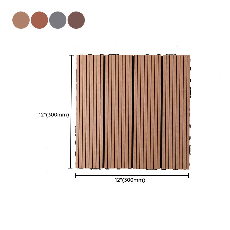 Avtoit | Rectangular constructed tiles water-resistant parquet flooring for balcony