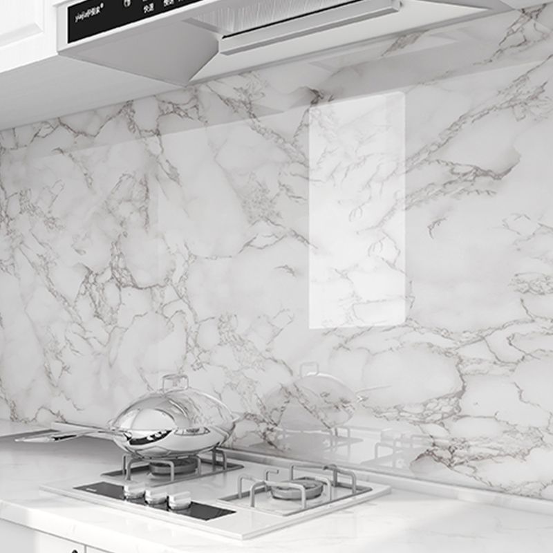 Avtoit | 23.6" Rectangular Single Plate PVC Peel and Stick Tile for the Kitchen