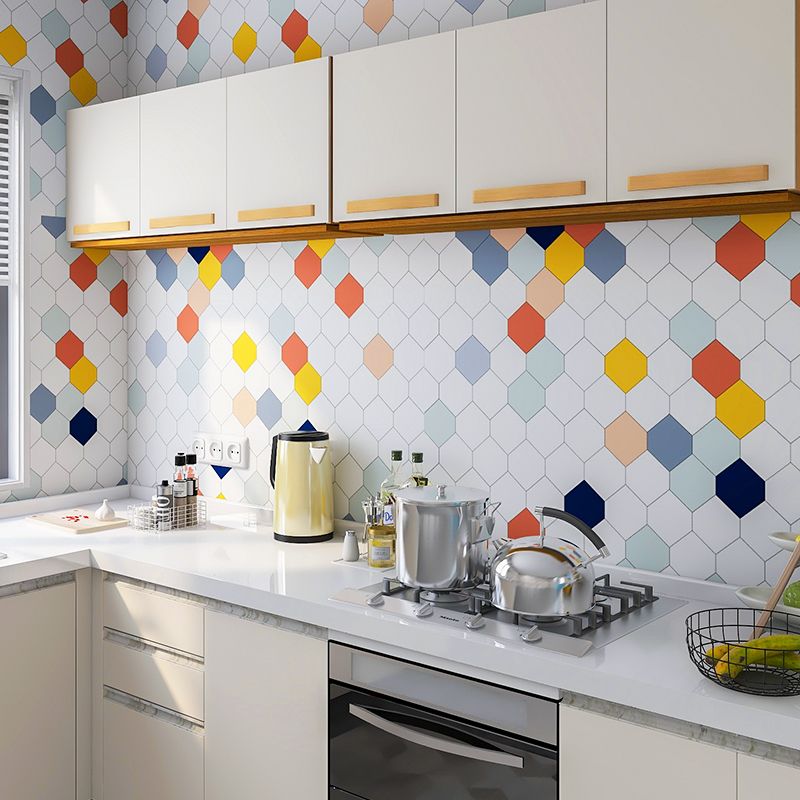 Avtoit | Modern Peel and Stick backsplash tiles plastic wallpaper for kitchen backsplash
