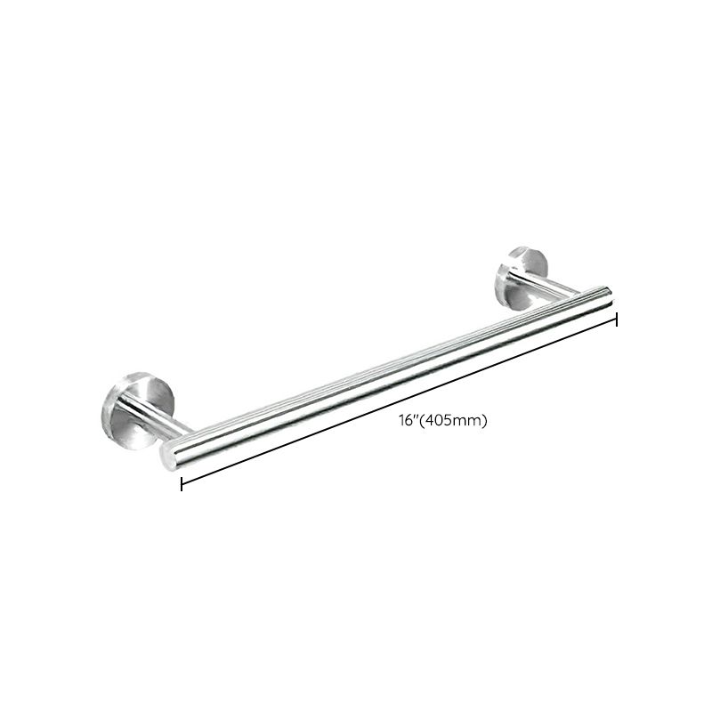 Avtoit | Metal Simple Bathroom Accessories as a Single Piece or in a Set in Silver