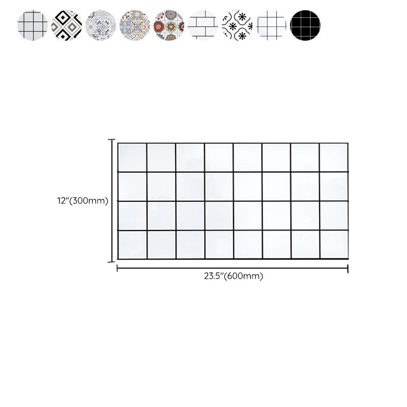 Avtoit | Square Mosaic Tile Peel and Stick Tile for Kitchen and Bathroom