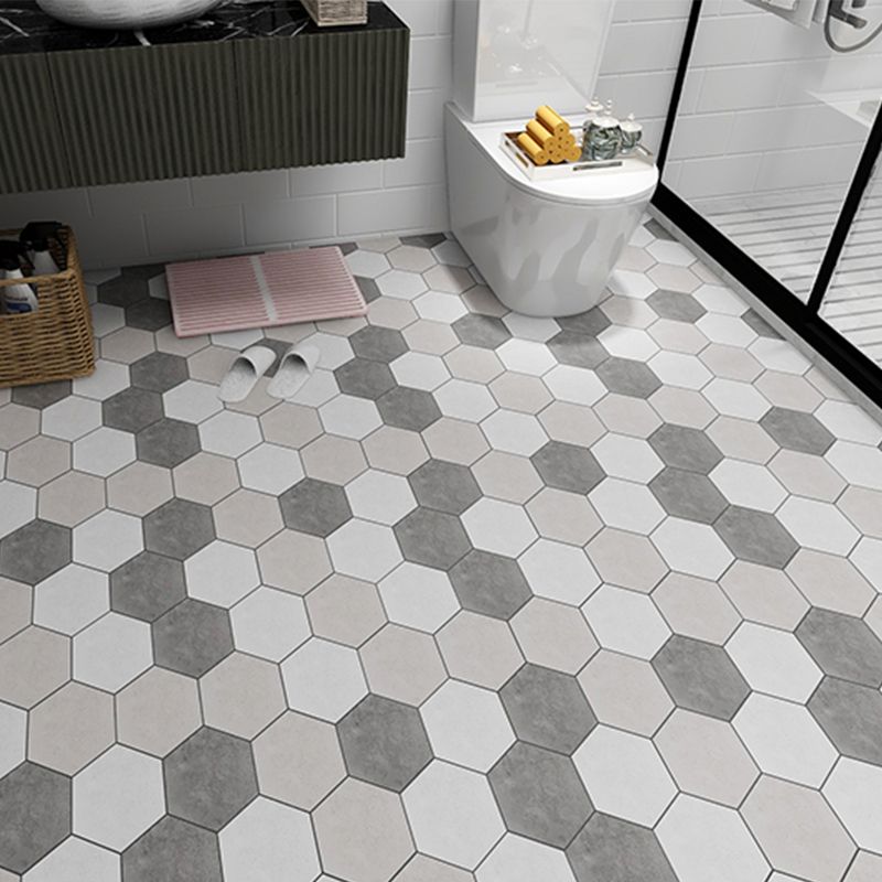 Avtoit | Modern PVC Flooring Peel and Stick Geometric Printed Vinyl Floor Planks