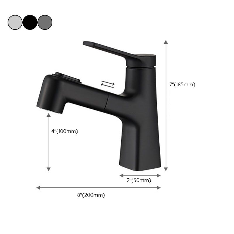 Avtoit | Contemporary Vessel Faucet Metal Single Handle Low Arc Vessel Faucet for the Bathroom