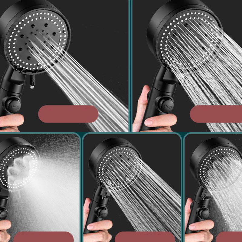 Avtoit | 5 setting patterns shower head plastic round handheld shower head