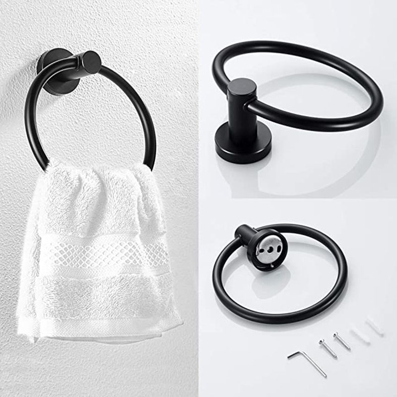 Avtoit | Traditional 2-piece bathroom hardware set towel ring/paper holder