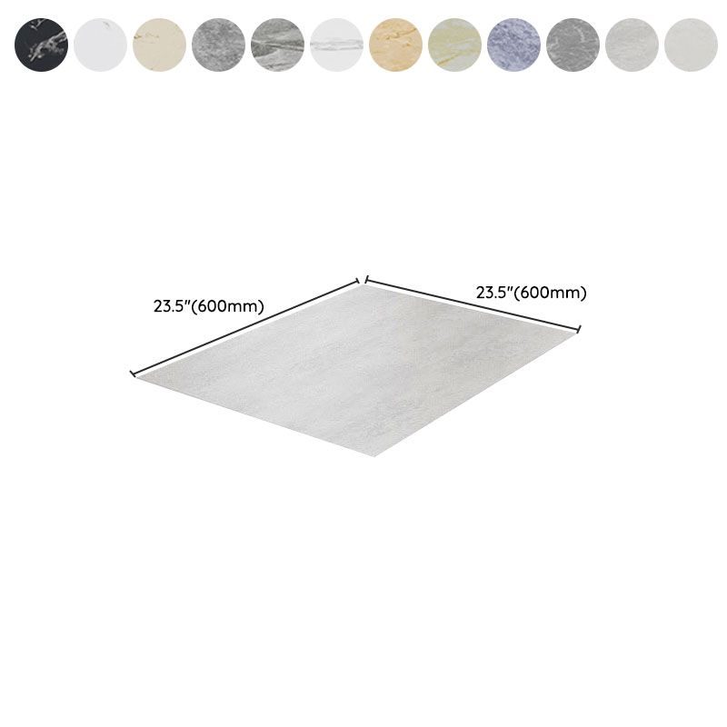 Avtoit | Indoor Flooring Vinyl Peel and Stick Marble Print Square Flooring Vinyl