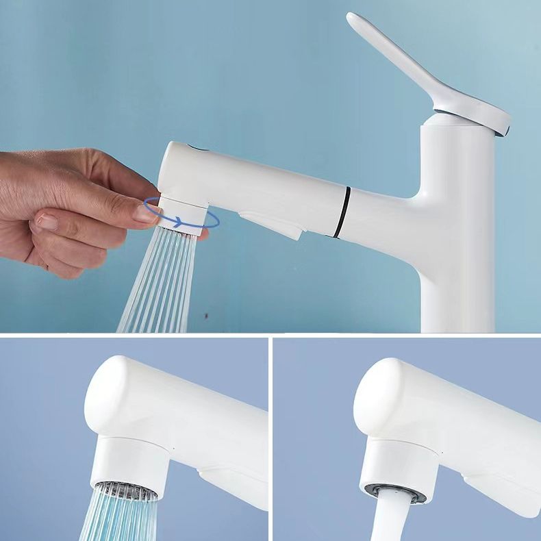Avtoit | Modern Sink Faucet Solid Color Copper Sink Faucet for Bathroom