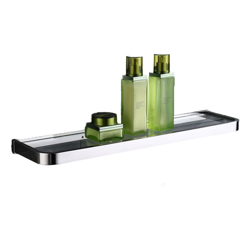 Avtoit | Polished Chrome Modern Bathroom Accessory Set made of Stainless Steel Towel Holder/Soap Dish