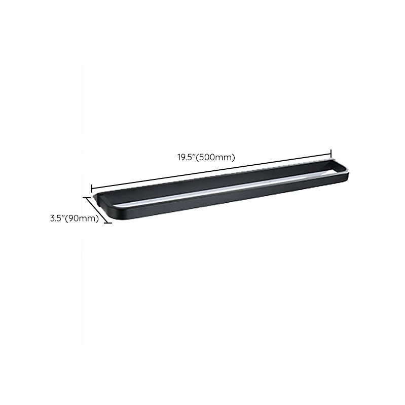 Avtoit | Modern Bathroom Hardware Set Bathroom Shelf Towel Bar Black Bathroom Hardware Set