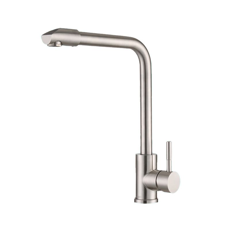 Avtoit | Swivel Bathroom Faucet Contemporary Design Vessel Faucet with Stainless Steel