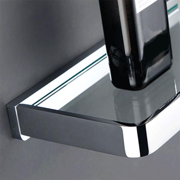 Avtoit | 5-piece Bathroom Accessory Set Modern Polished Chrome Bathroom Set