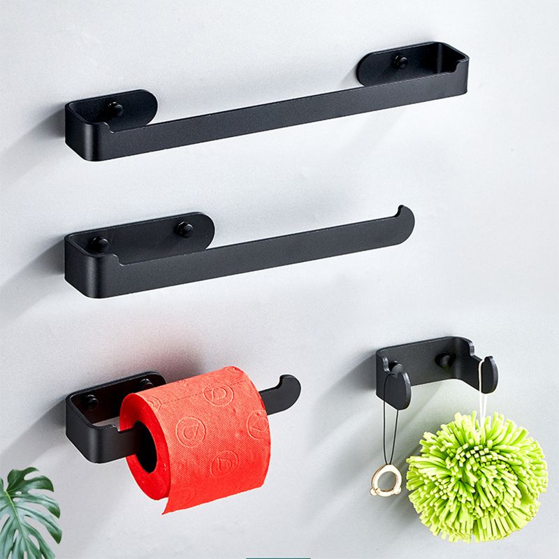 Avtoit | Aluminum Alloy Bathroom Set 4-Piece Modern Style Bathroom Hardware Set