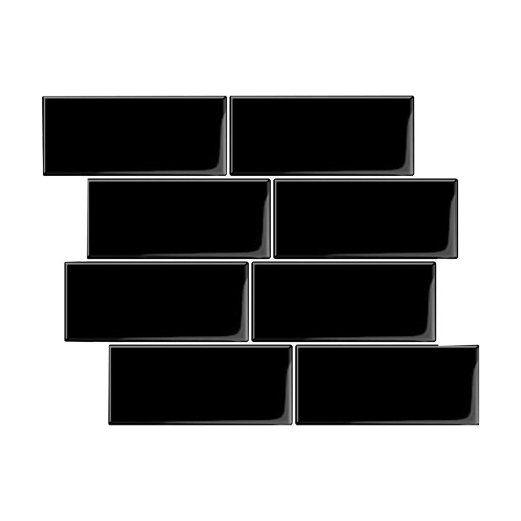 Avtoit | Peel and Stick Tiles Rectangle PVC Waterproof Peel and Stick Tiles Subway 10-Pack