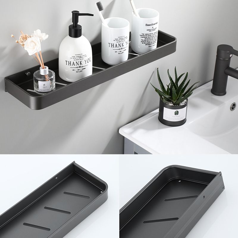 Avtoit | Contemporary bathroom accessories single piece or in a set made of gray metal