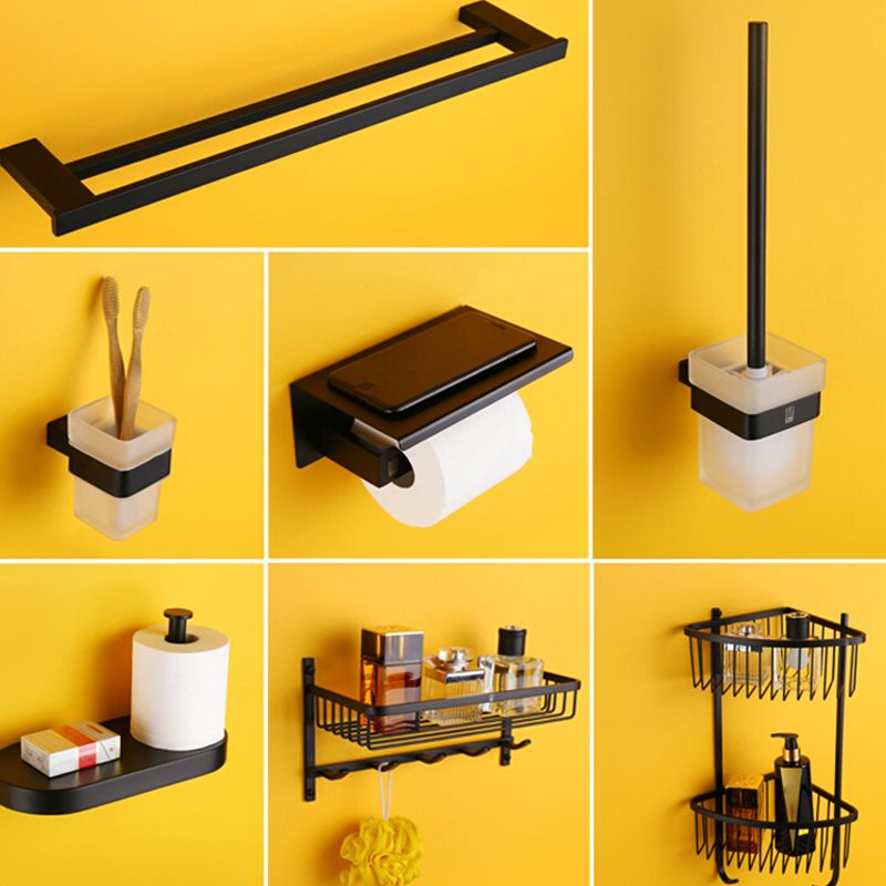 Avtoit | Modern Bathroom Accessories Hardware Set Black Bathroom Accessories Hardware Set