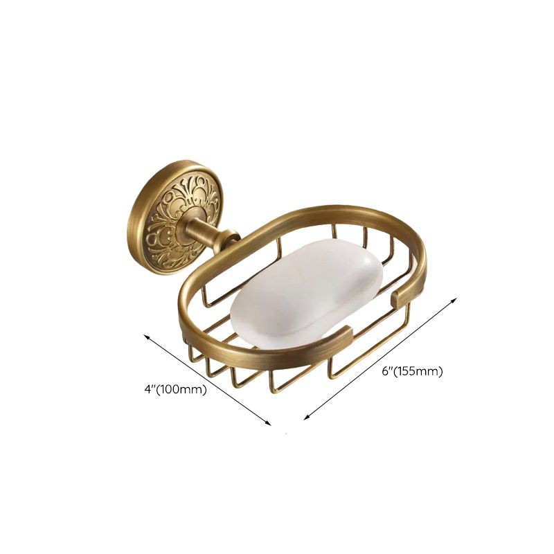 Avtoit | Traditional Bathroom Accessory Set Gold Paper Holder Bathroom Set