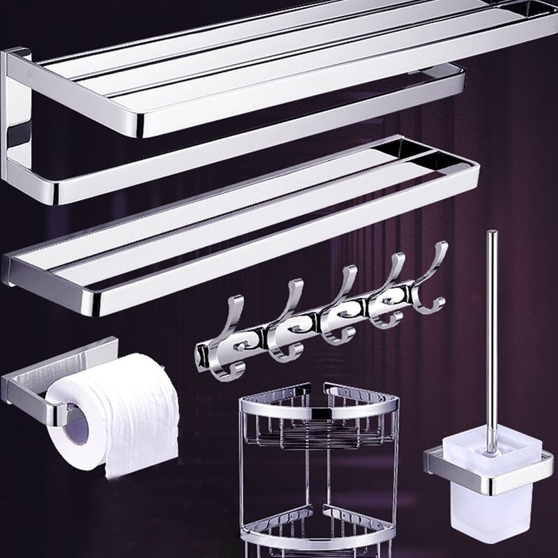 Avtoit | Polished Chrome Bathroom Accessory Set Modern Brass Bathroom Accessory Kit