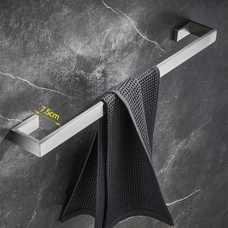 Avtoit | Stainless Steel Bathroom Set 4-Piece Modern Style Simple Bathroom Accessory Set