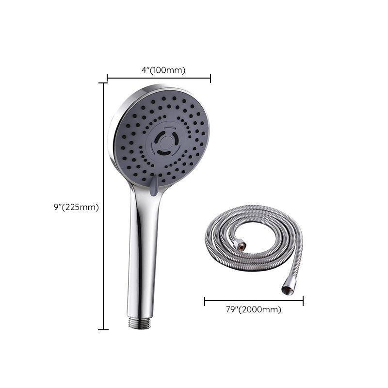 Avtoit | Round Shower Head Plastic Shower Head with Adjustable Spray Pattern