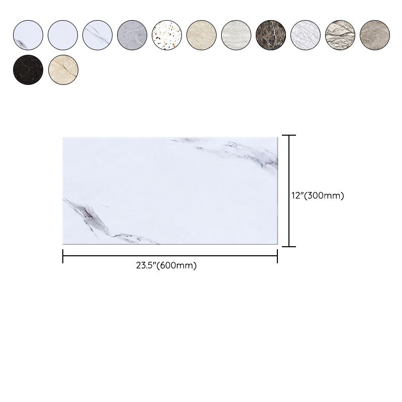 Avtoit | Contemporary Style Wallpaper Single Panel Bathroom Wallpaper with Rectangular Shape