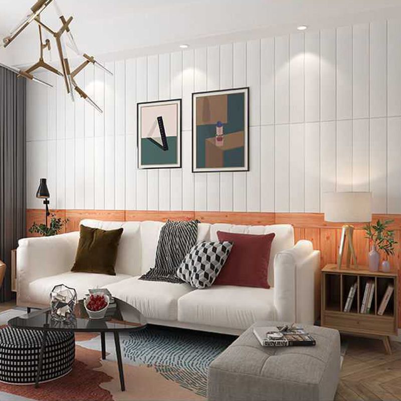Avtoit | Living Room Wall Paneling for Peeling and Attaching 3D Embossed Wall Paneling