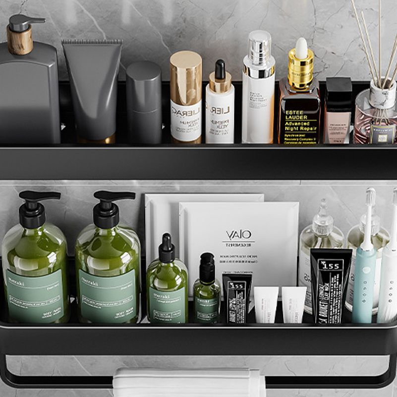 Avtoit | Contemporary Bathroom Accessories Hardware Set Aluminum Bathroom Shelf