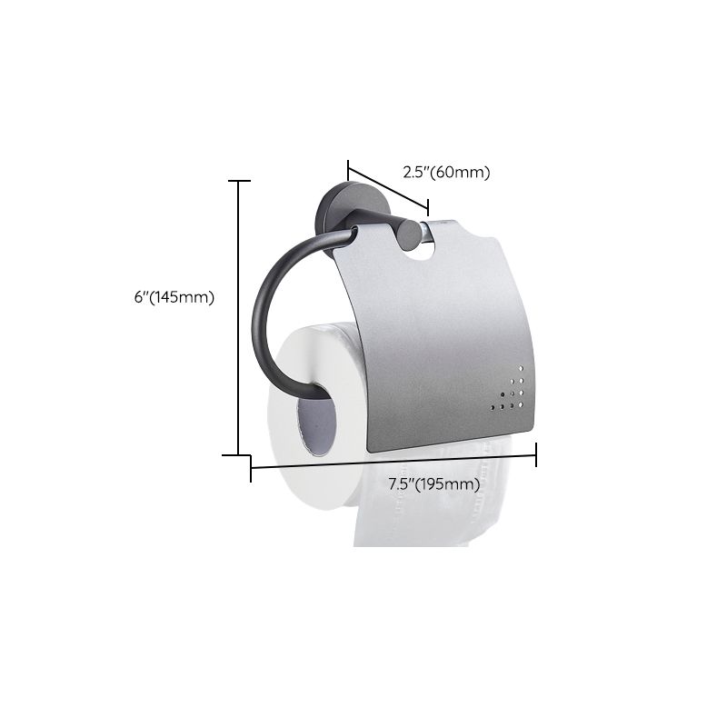 Avtoit | Traditional Gray Brass Bathroom Hardware Set Towel Bar Bathroom Hardware Set