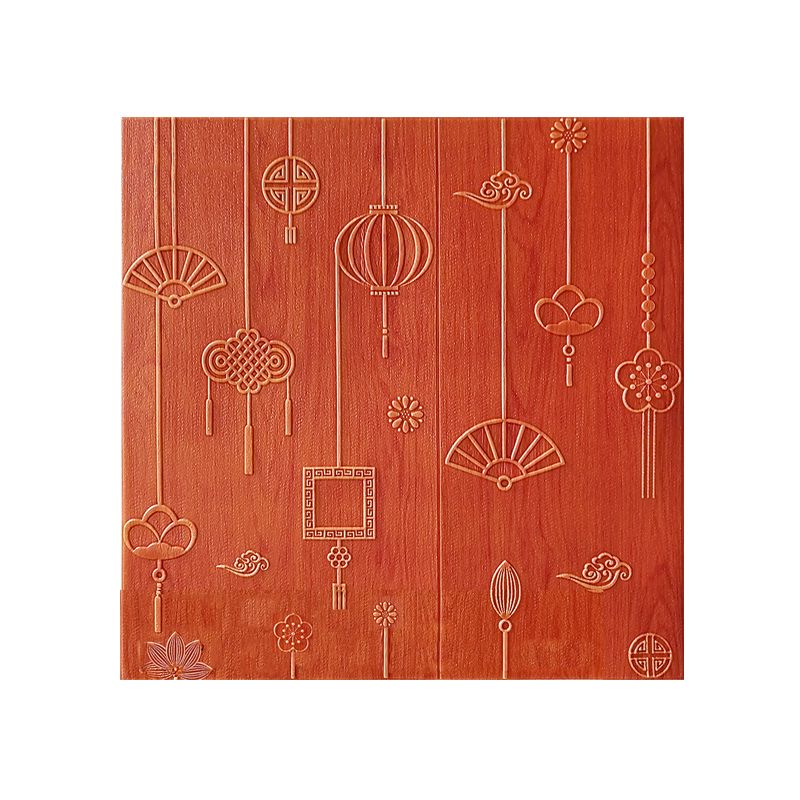 Avtoit | Contemporary Wall Panels Self-Adhesive Waterproof Cartoon 3D Print Wall Covering