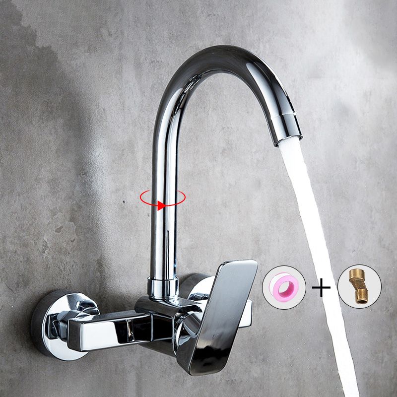 Avtoit | Center connection basin mixer single lever swivel spout center connection fitting