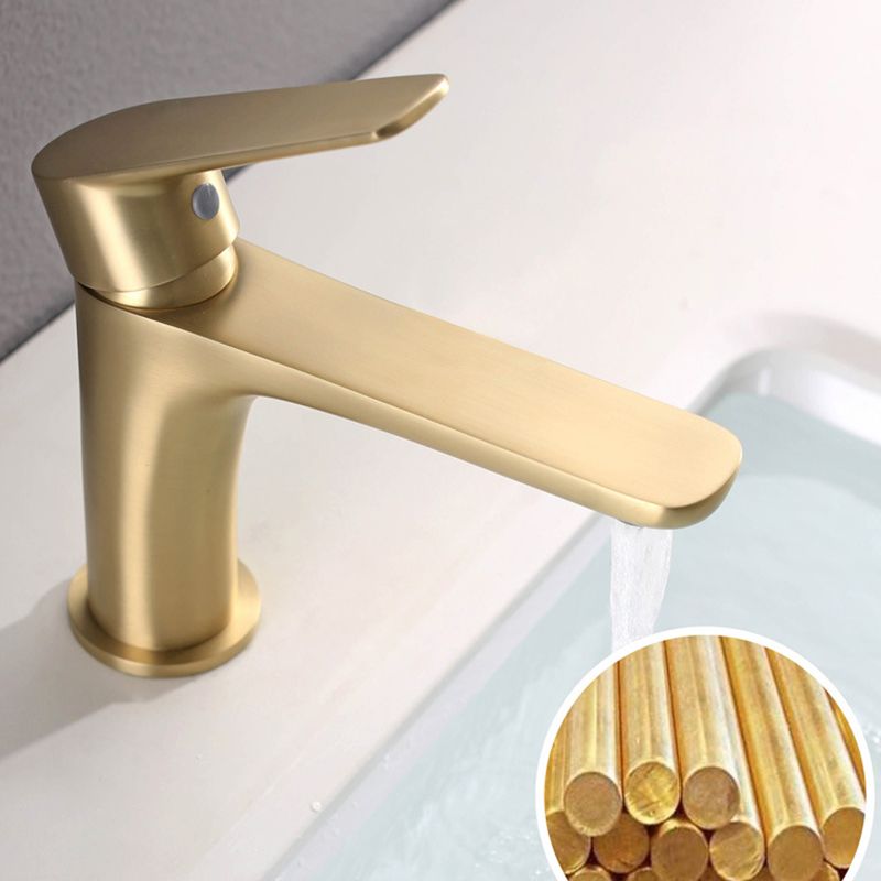 Avtoit | Light Luxury Basin Faucet with Lever Handle Single Hole Bathroom Faucet