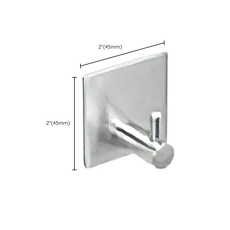 Avtoit | Metal Simple Bathroom Accessories as a Single Piece or in a Set in Silver