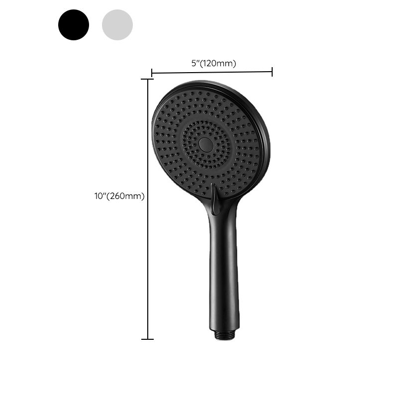 Avtoit | Round Shower Head Plastic Handheld Shower with Adjustable Spray Pattern