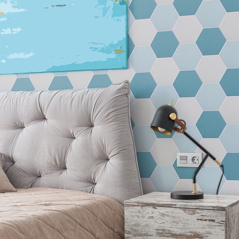 Avtoit | Peel and Stick Tiles Hexagonal Peel and Stick Backwall 20 Pack for the Bathroom