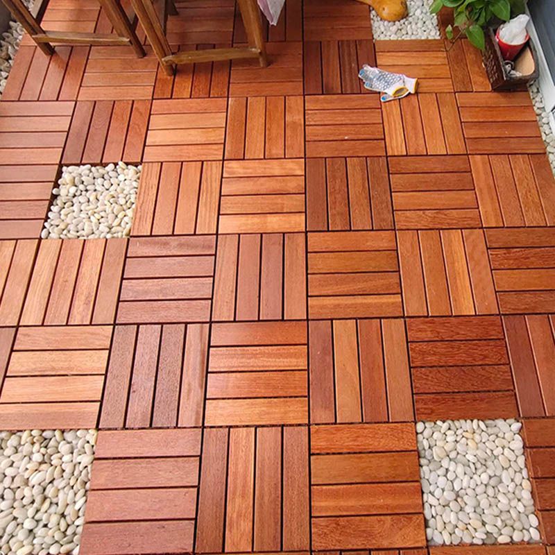 Avtoit | Classic Terrace Decking Natural Wood Waterproof Smooth Outdoor Flooring