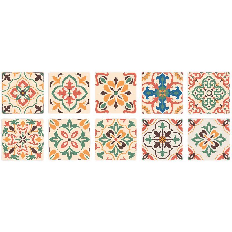 Avtoit | PVC Peel and Stick Mosaic Tile Wallpaper with Square Shape