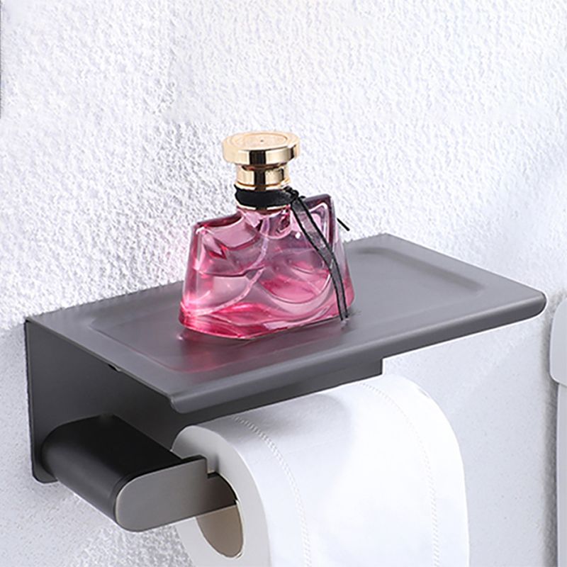 Avtoit | Dark gray modern bathroom accessory set stainless steel bathroom accessory set