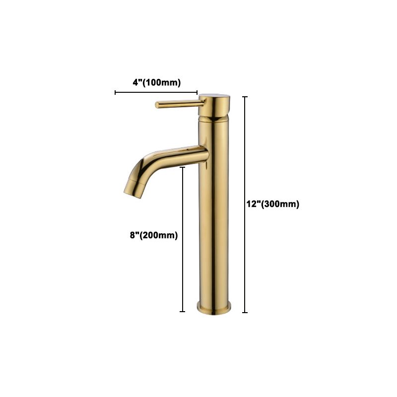 Avtoit | Modern 1-Hand Basin Faucet Gold Brushed Sink Faucet Brass