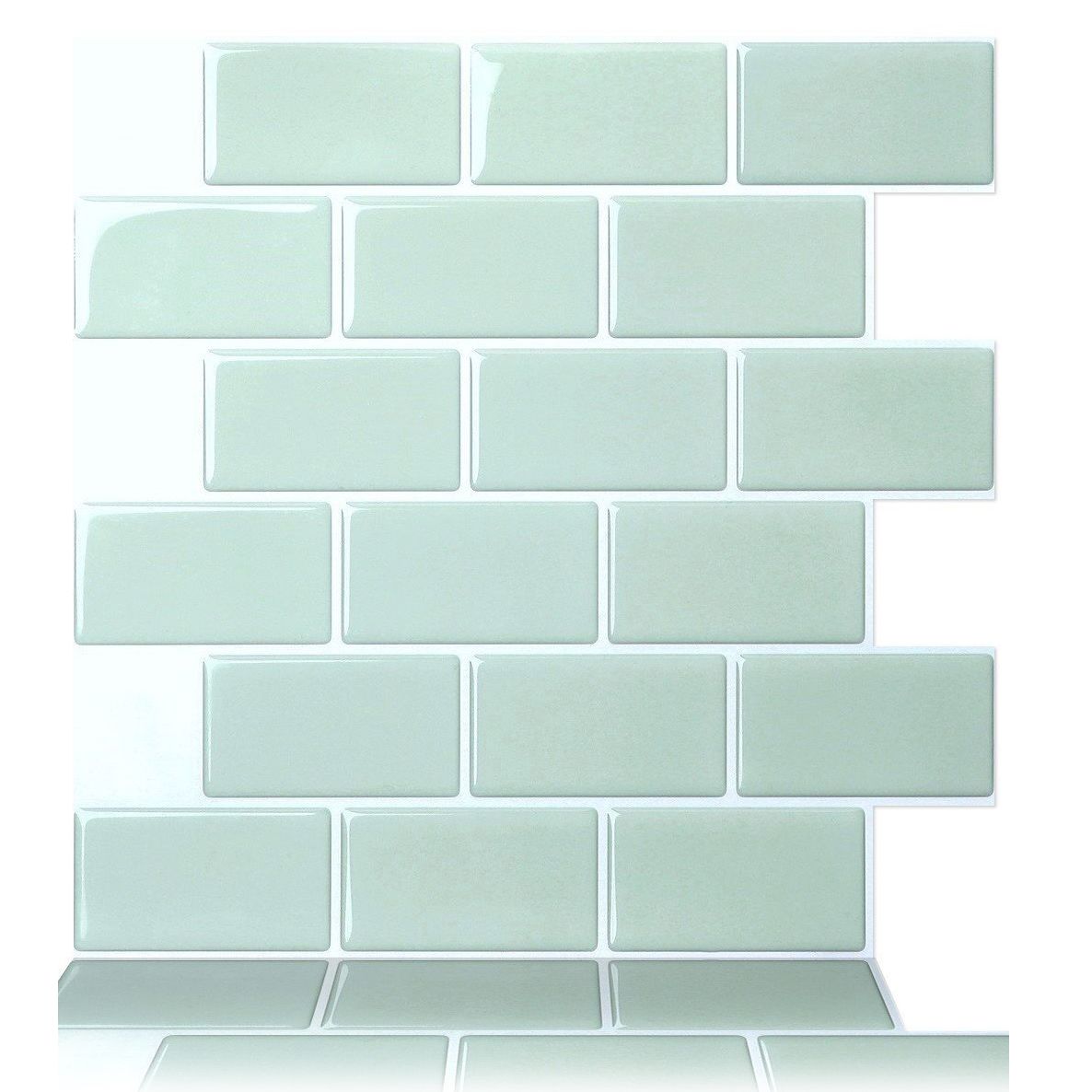 Avtoit | Modern Peel and Stick Wall Tile PVC Offset Joint Peel and Stick Wall Tile