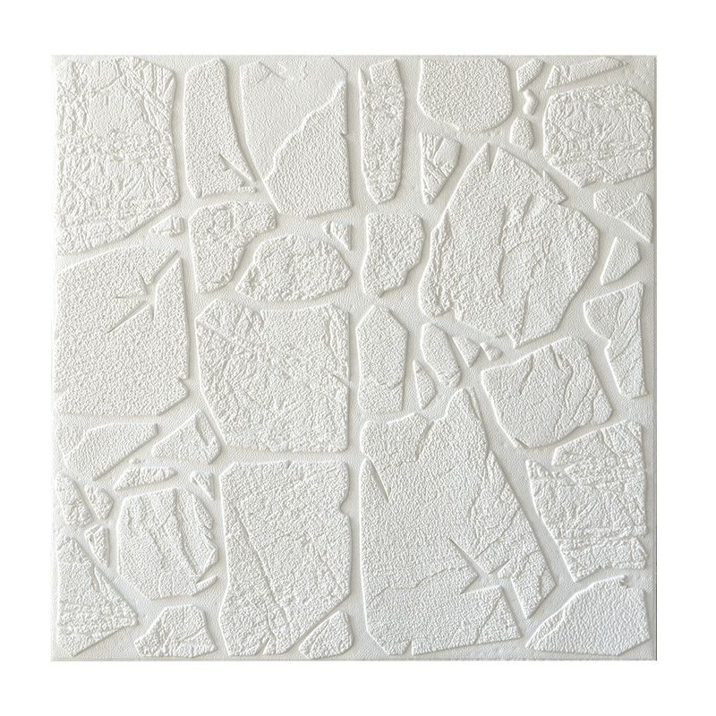 Avtoit | Modern Pearl Wainscoting PVC Wall Access Panel Peel and Stick Wall Tile for Bedroom