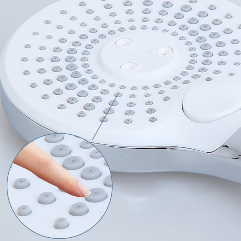 Avtoit | Basic Shower Head Round Plastic Handheld Shower Head in Silver