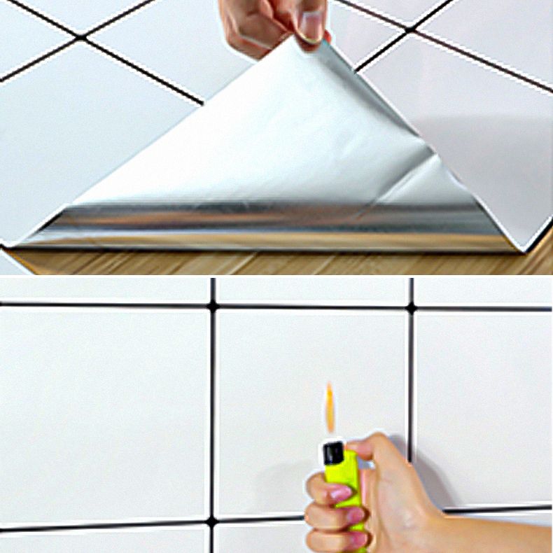 Avtoit | Modern Peel and Stick Backsplash Tiles PVC Wallpaper for Fireplace Surround
