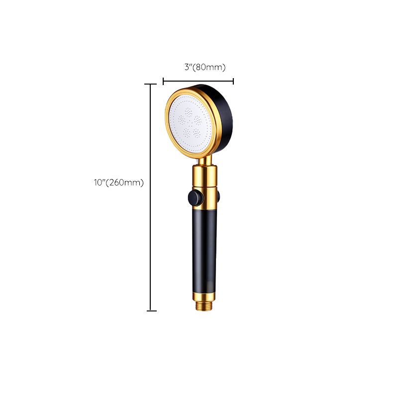 Avtoit | Modern Metal Hand Shower in Black Water efficient round Shower Head