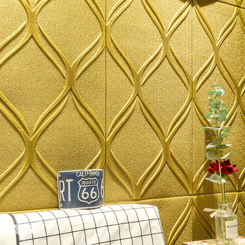 Avtoit | Contemporary waterproof wall planks striped brick bedroom wall panels
