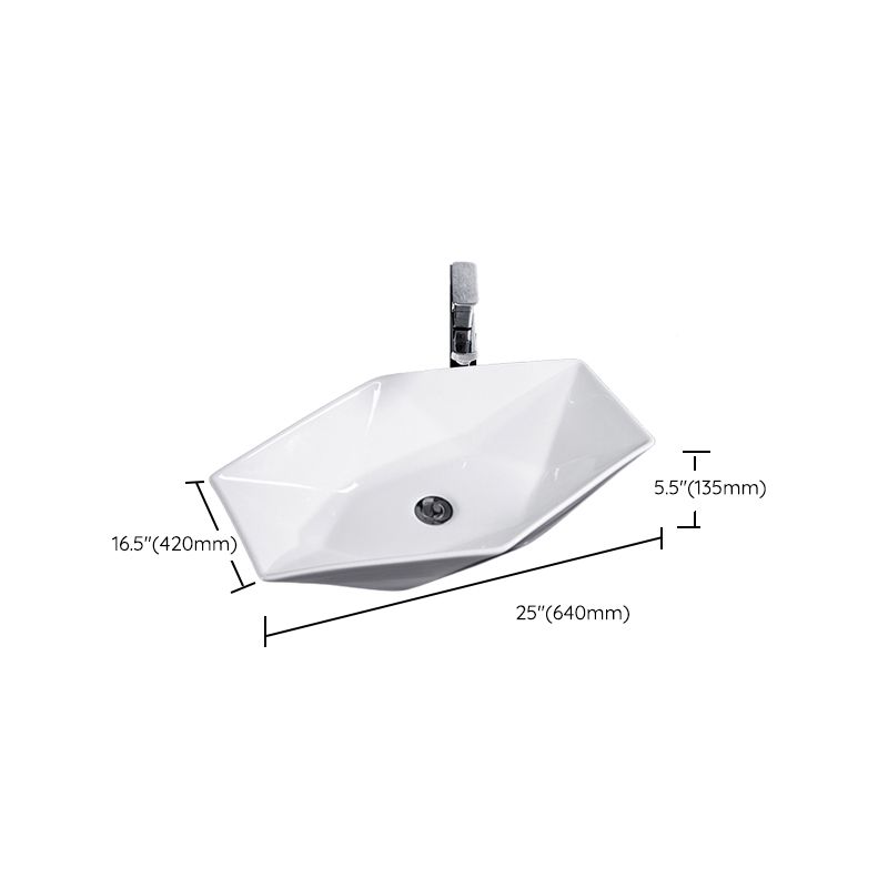 Avtoit | Modern Sink Solid Color Porcelain Sink