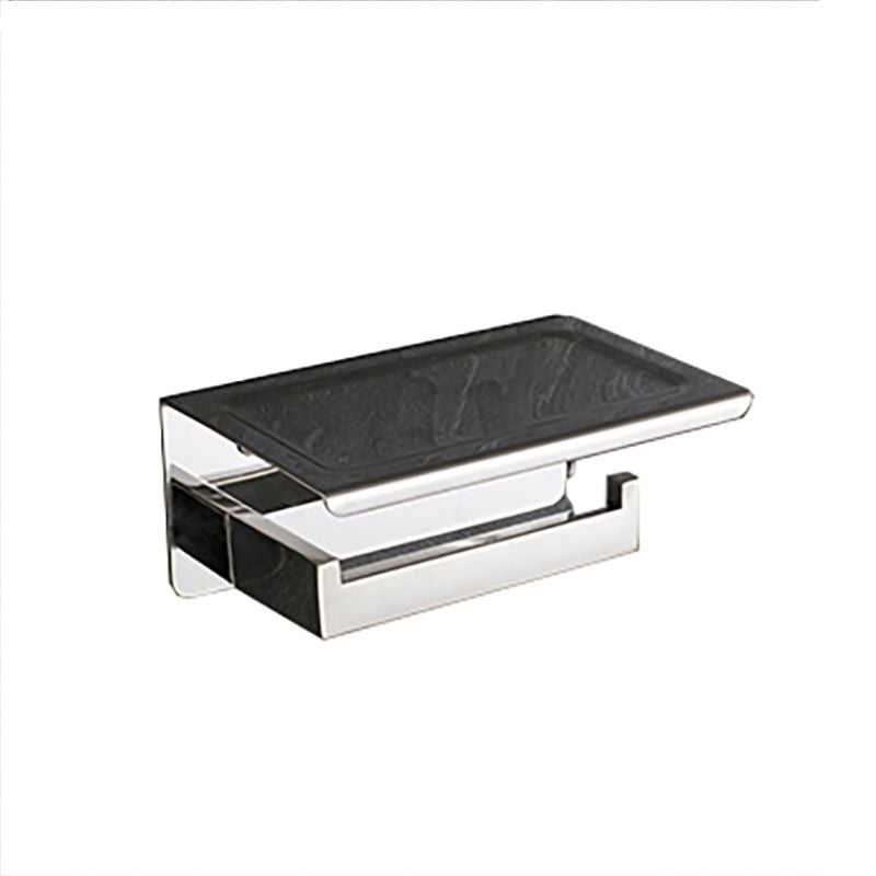 Avtoit | Modern Bathroom Element Set Paper Holder Gray Towel Bar Bathroom Accessory Set